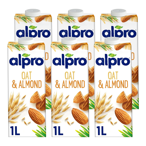 Alpro Oat & Almond Drink (1L x 8)