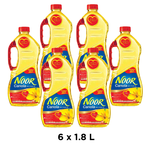 OIL CANOLA NOOR ( 6 X 1.8 LTR ) 