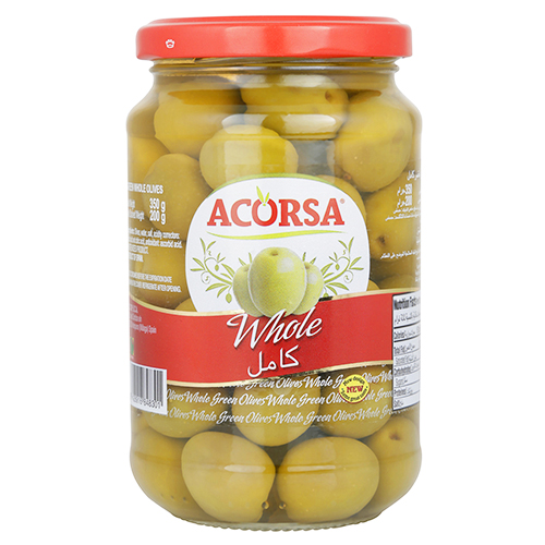 OLIVES GREEN WHOLE ACORSA ( 200 GM )