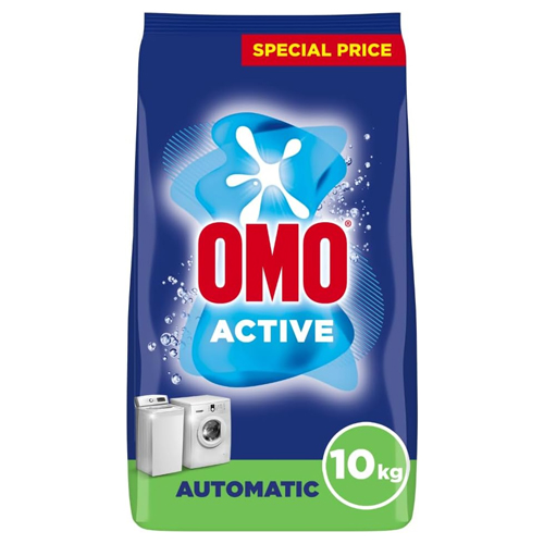 LAUNDRY DETERGENT POWDER AUTOMATIC ACTIVE OMO ( 10 KG )