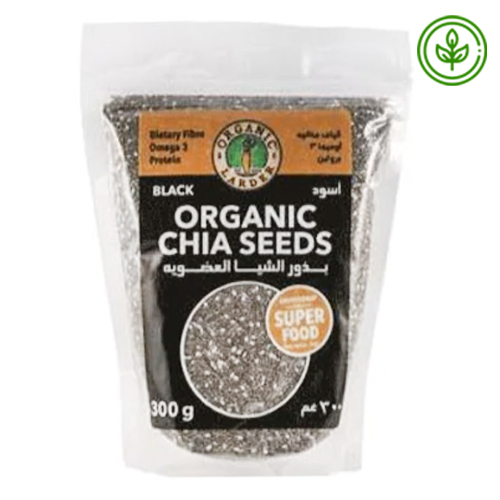  Organic Larder Chia Seeds Organic 300 g