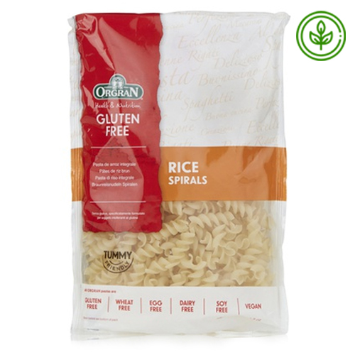  Orgran Organic Quinoa Rice Pasta Spiral 250 g