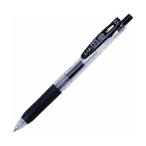  Zebra Black Pen 0.5 Saraza Pc