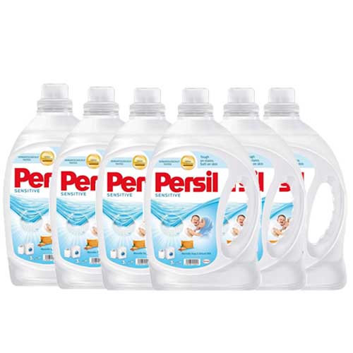  Persil Sensitive Baby Liquid Laundry Detergent 6 x 3 L