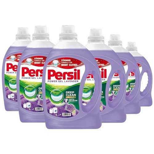 LAUNDRY LIQUID LAVENDER PERSIL ( 6 X 3 LTR )