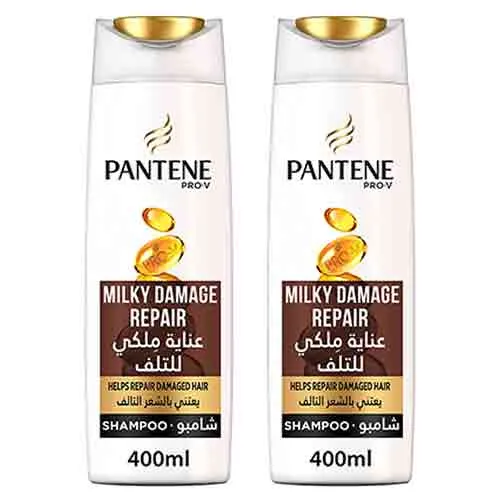 SHAMPOO MILKY DAMAGE REPAIR PRO V PANTENE (2 X 400 ML)
