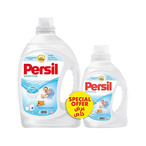  Persil Laundry Sensitive Baby Liquid Detergent 3 L + 1 L