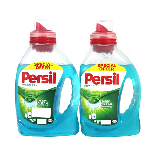  Persil Power Gel Front Load Laundry Liquid 2 x 950 ml