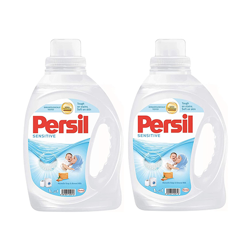  Persil Liquid Baby Sensitive Laundry Detergent 2 x 1 Ltr