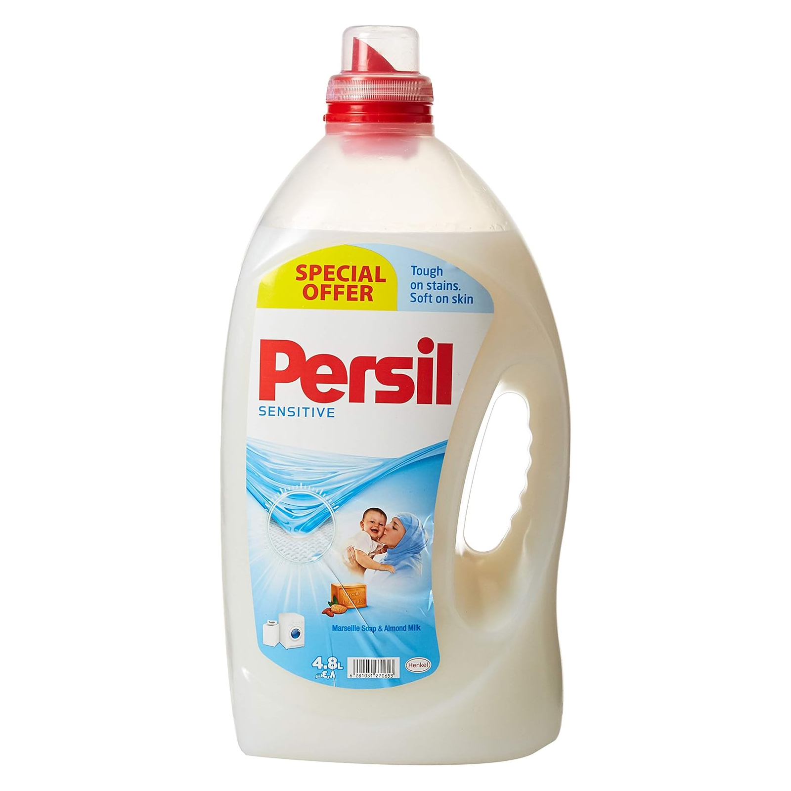  Persil Sensitive Baby Liquid Laundry Detergent 4.8 L