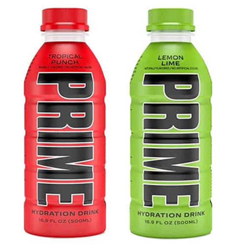 PRIME HYDRATION DRINK DUAL PACK ( RED & GREEN ) ( 2 X 500 ML )