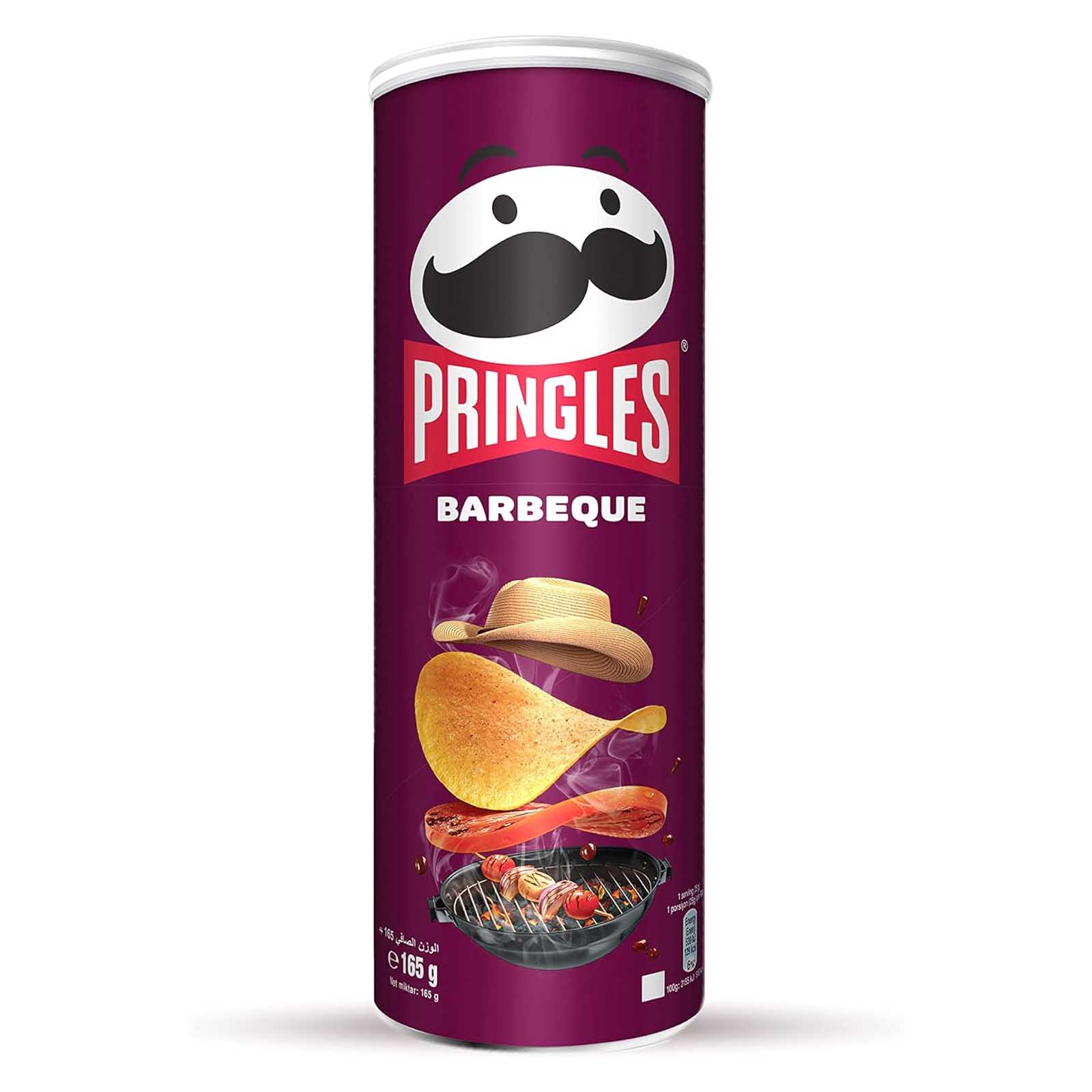  Pringles Barbeque Chips  165 g