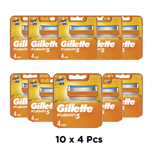 RAZOR BLADE FUSION 5 GILLETTE ( 10 X 4 PCS )