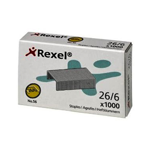 STAPLER PINS NO.56 ( 26/6 ) REXEL ( 1000 PC )