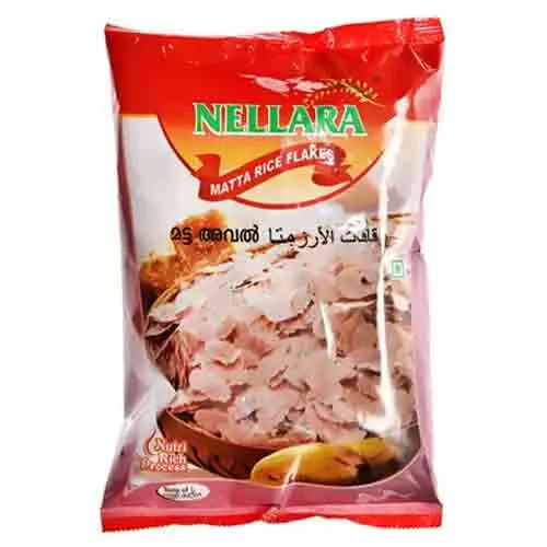 RICE FLAKES RED NELLARA ( 500 gm )