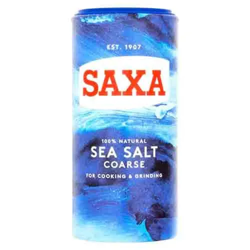  Saxa Sea Salt Coarse Tin 350 g