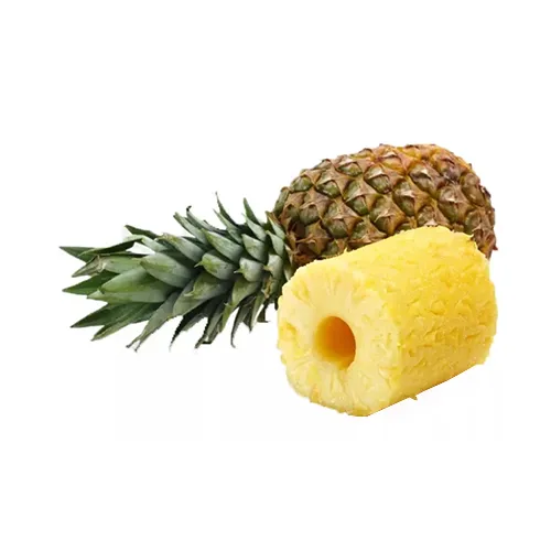 SANITIZED PINEAPPLE PEELED W/O CORE FF ( kg )