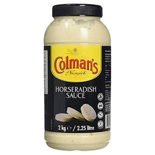 SAUCE HORSE RADISH COLMANS ( 2 KG )