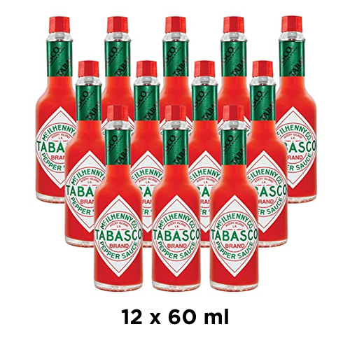 SAUCE PEPPER GREEN TABASCO ( 12 X 60 ml )