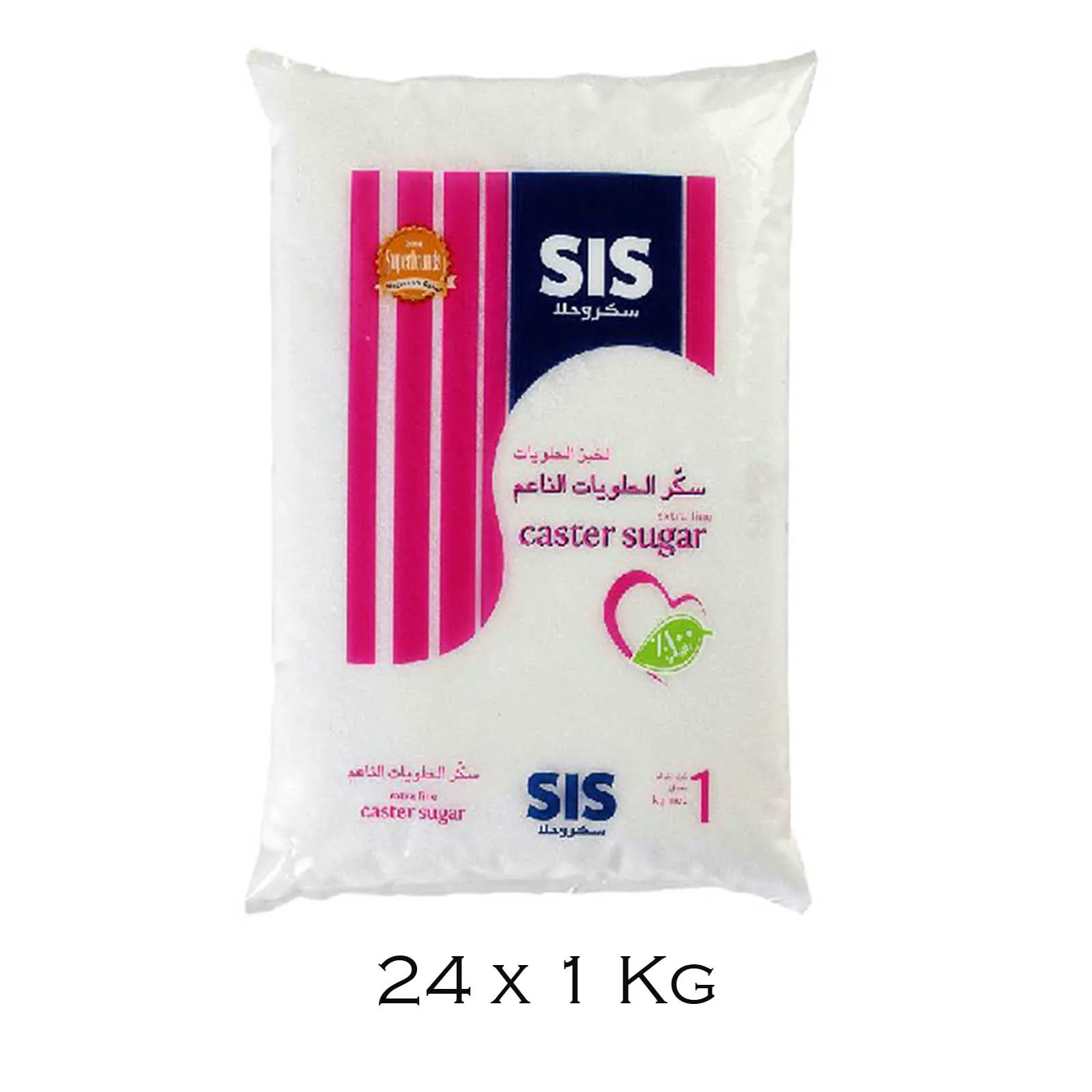 SUGAR CASTER SIS (24 X 1 KG)