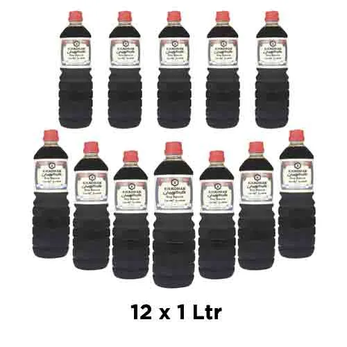 SOY SAUCE KIKKOMAN ( 12 X 1 LTR )