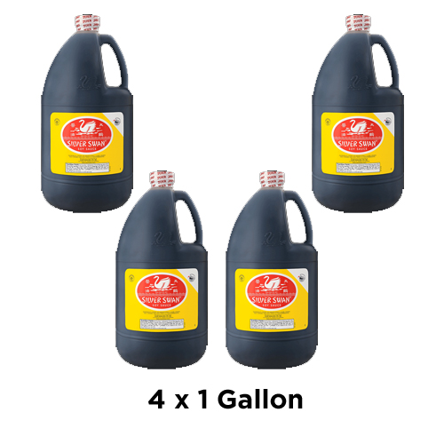 SOY SAUCE SILVER SWAN ( 4 X 1 GALLON )