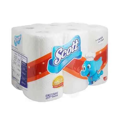 KITCHEN TOWEL SCOTT( 6 ROLLS )
