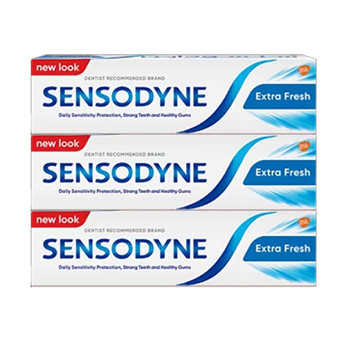 Sensodyne Extra Fresh Tooth Paste 3 x 75 ml