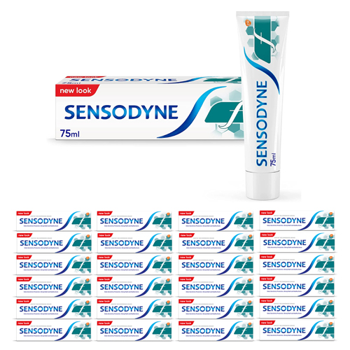 TOOTH PASTE FLUORIDE SENSODYNE ( 12 X 2 X 75 ML )