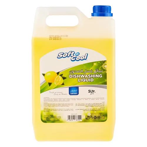 DISHWASHING LIQUID SOFT N COOL  ( 5 LTR )