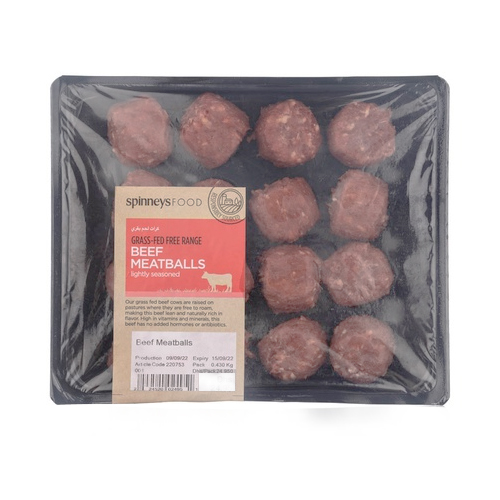BEEF MEAT BALLS SPINNEYS FOOD (430 GM)