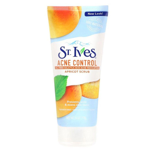 FACE SCRUB ACNE CONTROL APRICOT ST.IVES (170 GM)