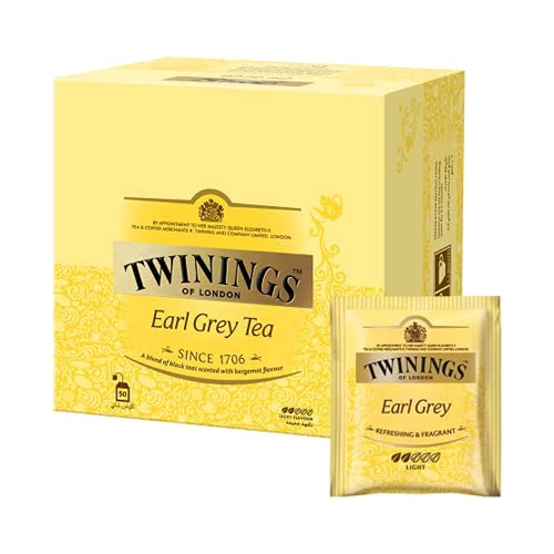 TEA BAG EARL GREY TWININGS ( 50 BGS )