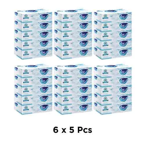  Fine Classic Facial Tissue 150 x 2 Ply 6 x 5 Pc