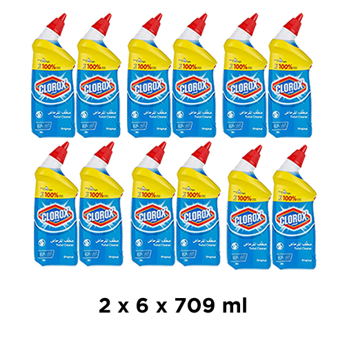  Clorox Toilet Bowl Cleaner 709 ml pack of 2 x 6 