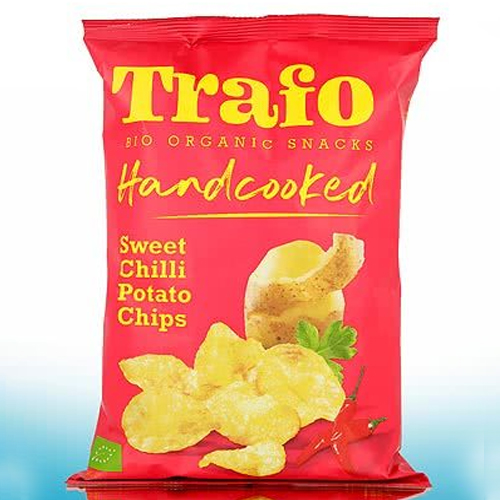 CHIPS POTATO SWEET CHILLI HANDCOOKED TRAFO ( 125 GM )