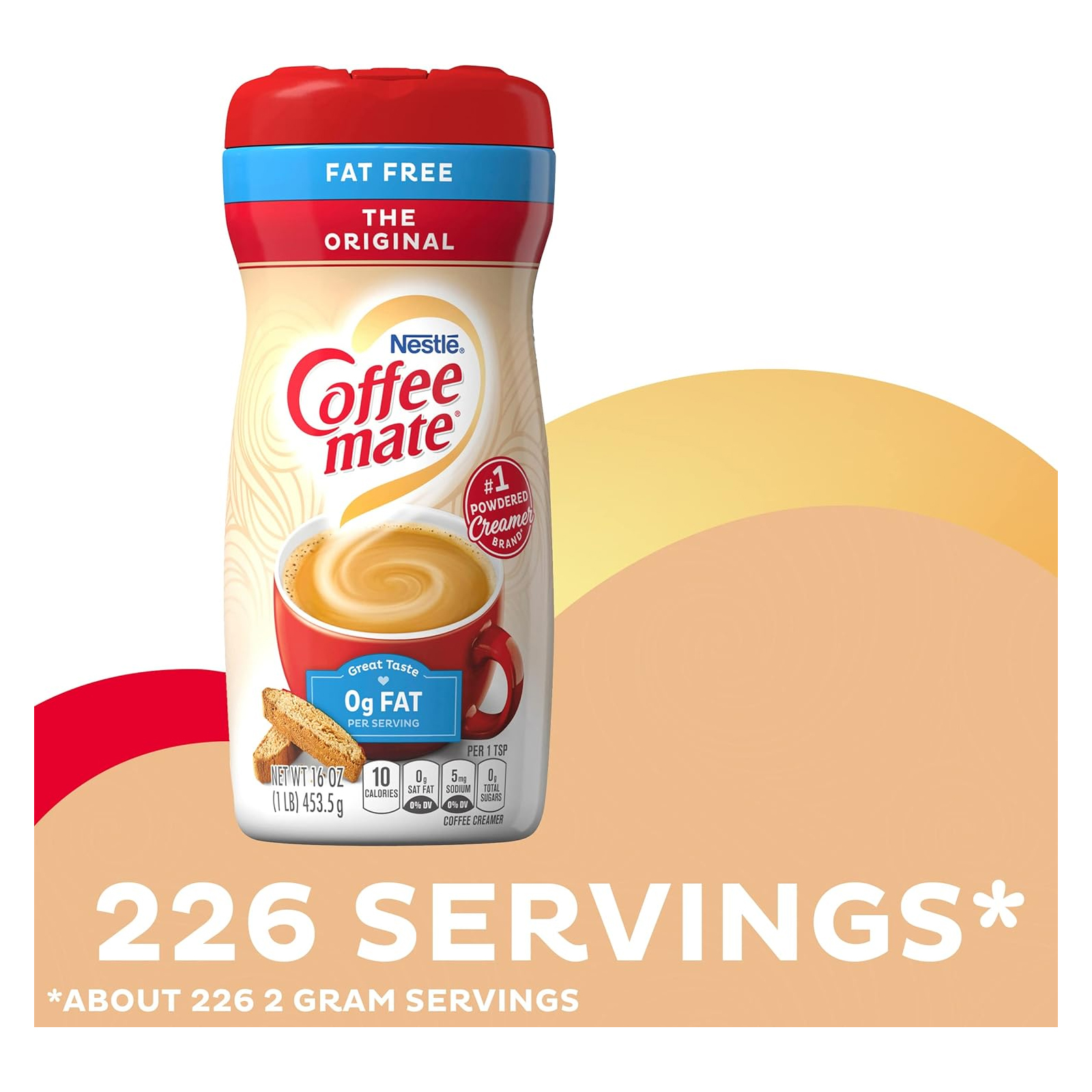  Nestle Coffeemate Fat Free 453.5 g