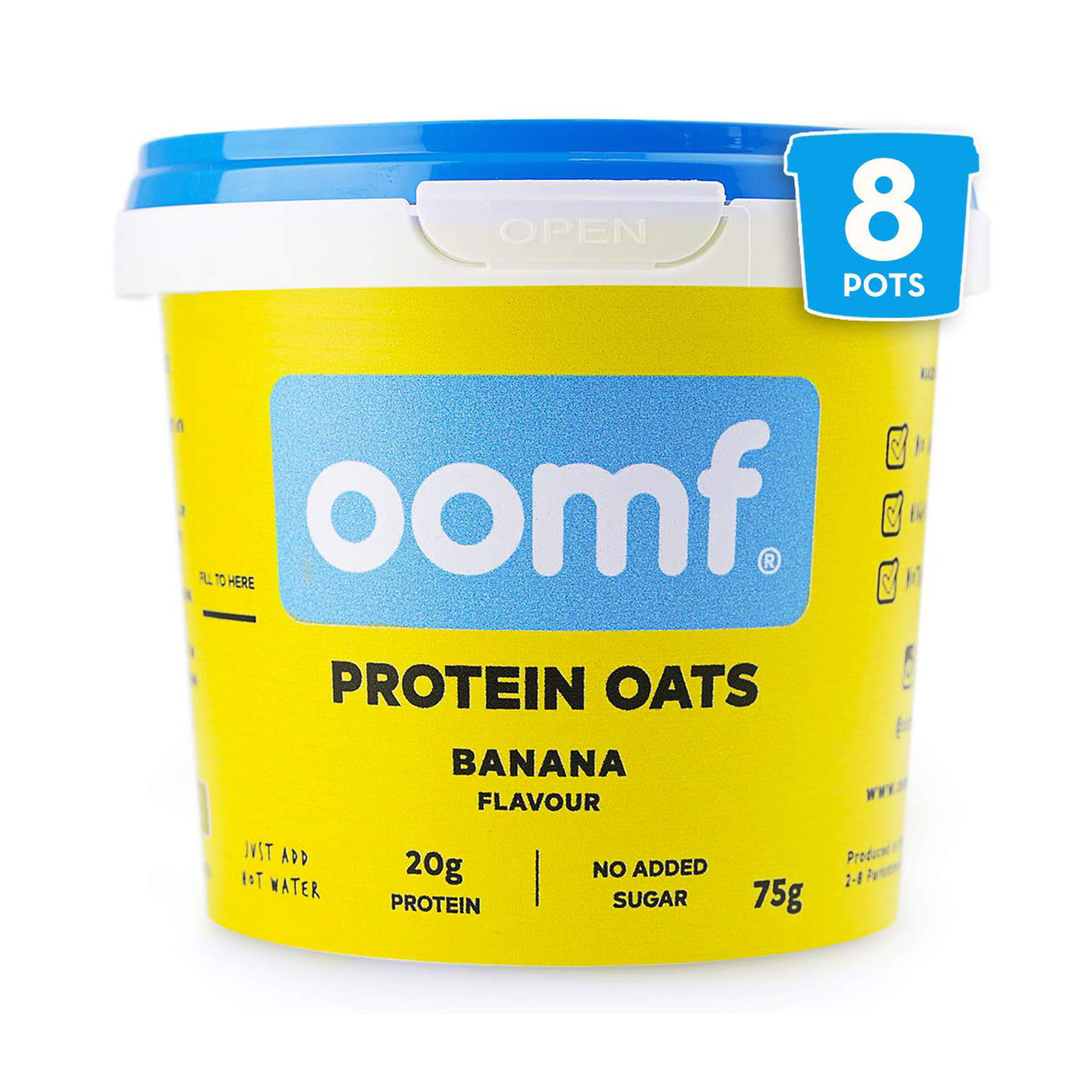 OATS PROTEIN BANANA OOMF ( 8 X 75 GM )							