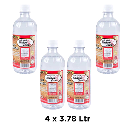 VINEGAR WHITE KITCHEN CROWN ( 4 X 3.78 LTR )