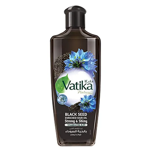 HAIR OIL STRONG & SHINY BLACKSEED VATIKA  ( 200 ml )