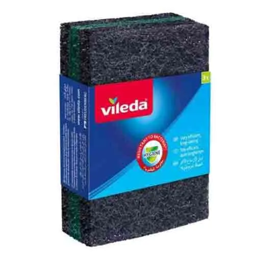 SCORING PAD ASSORTED VILEDA (1 X 3 PC)