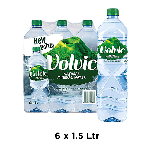 WATER VOLVIC ( 6 X 1.5 LTR )