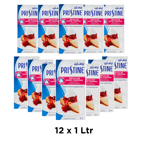 WHIP TOPPING PRISTINE ( 12 X 1 LTR )