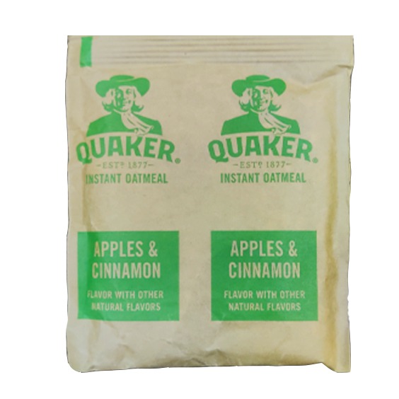 OATMEAL INSTANT FLAVOR APPLES & CINNAMON QUAKER ( 40 GM )