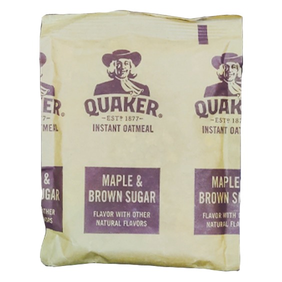  Quaker Maple & Brown Sugar Instant Oatmeal 40 Gm