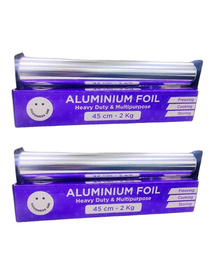 ALUMINIUM FOIL 45 CM GOODNESS ( 2 X 2 KG )