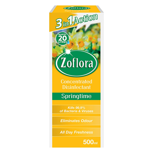 DISINFECTANT CONCENTRATED SPRINGTIME ZOFLORA (500 ML)