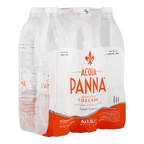  Acqua Panna Mineral Water pet Bottle 6 x 1.5 ltr