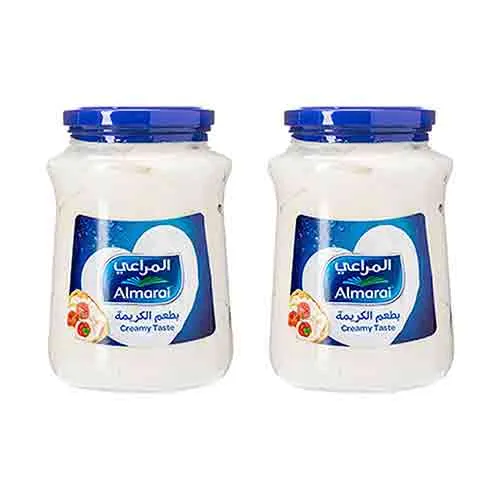  Almarai Cheese Cream Spreadable Processed 2 x 900 g