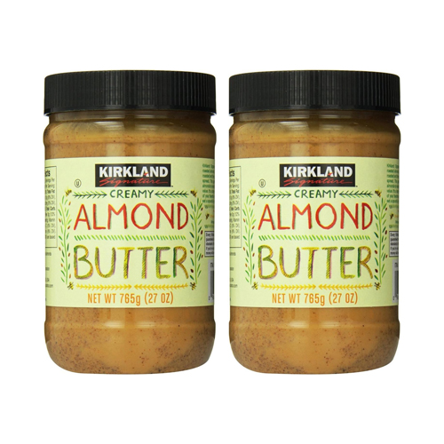 ALMOND BUTTER CREAMY ORGANIC KIRKLAND SIGNATURE ( 2 X 765 GM )